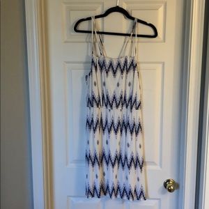 Skies are blue knit dress